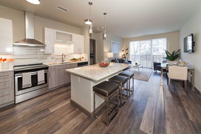 Open Space Kitchen at The Huntington